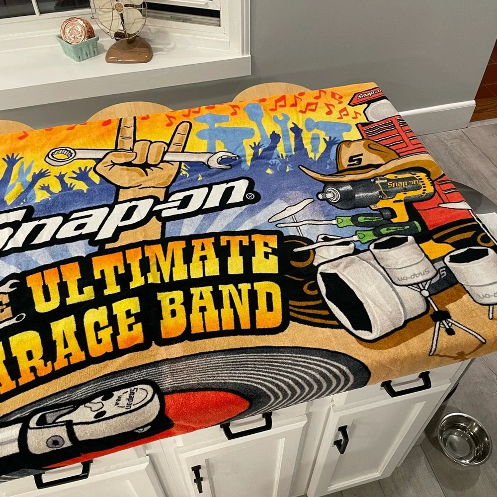 Limited Edition 2018 Snap-on The Ultimate Garage Band Towel - Multi Color